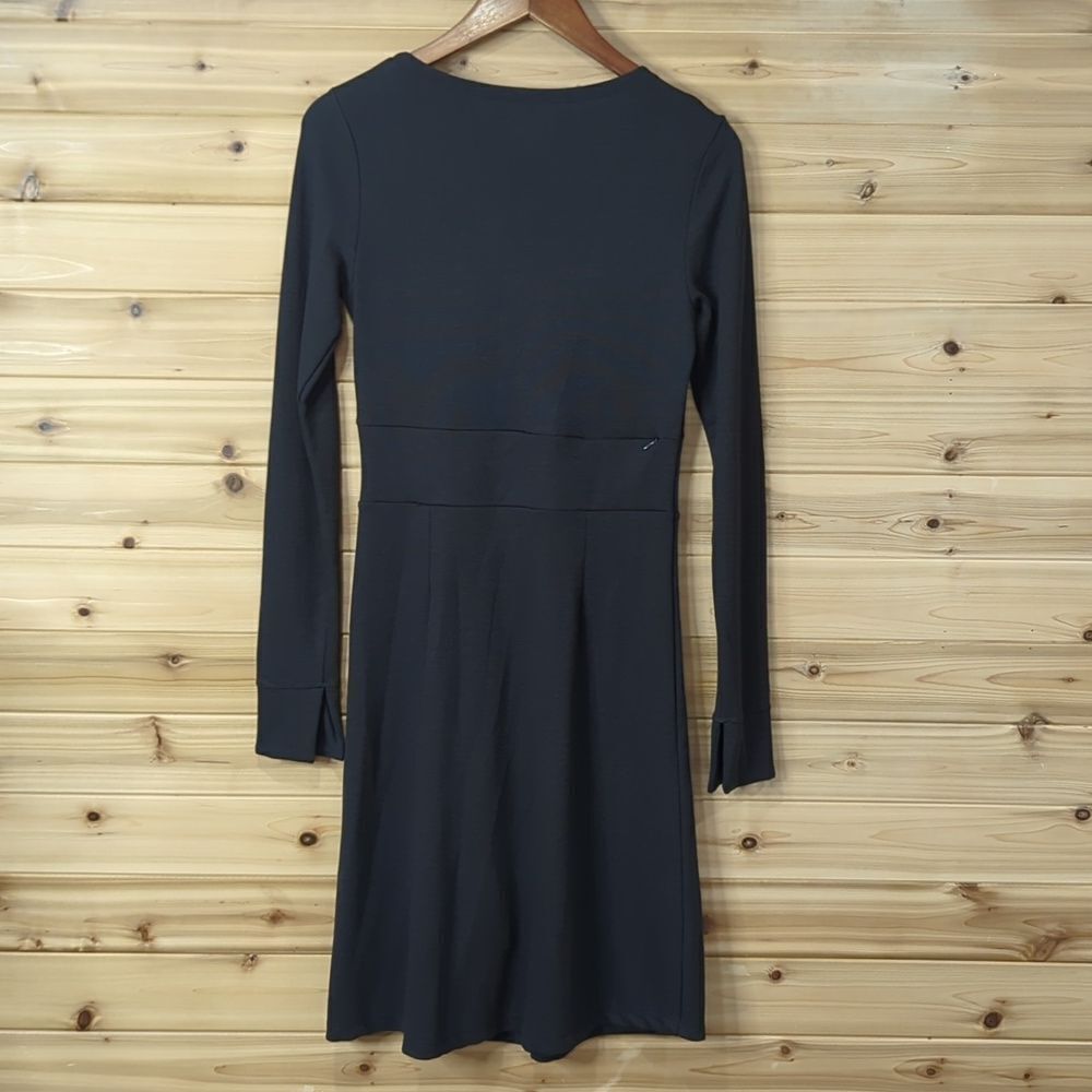Toad&Co Dress Womens Small‎ Gray Finlay Dress Long Sleeve Outdoor - Picture 5 of 11
